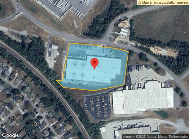  725 Bill Jones Industrial Dr, Springfield, TN Parcel Map