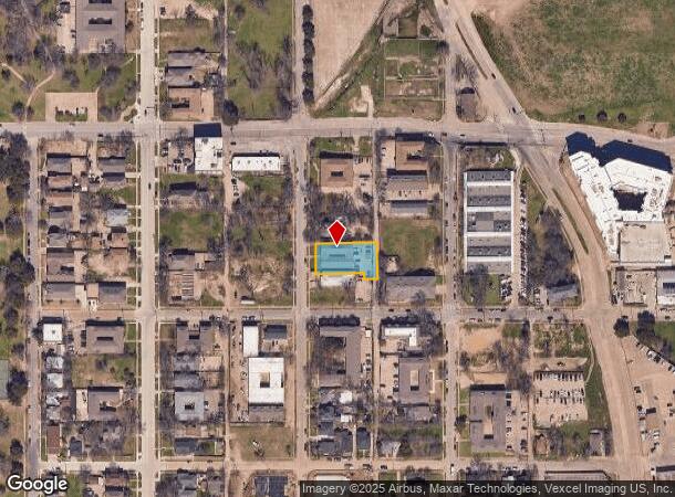  810 N Lancaster Ave, Dallas, TX Parcel Map
