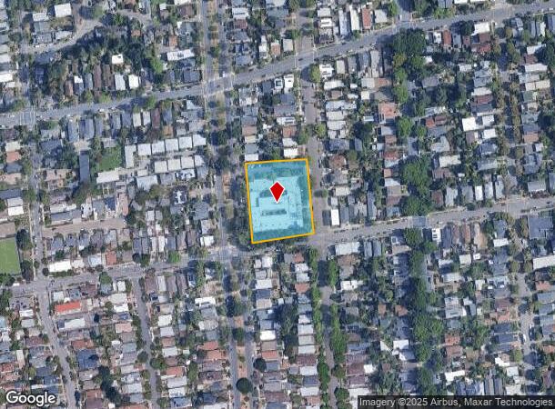  2235 Sacramento St, Berkeley, CA Parcel Map