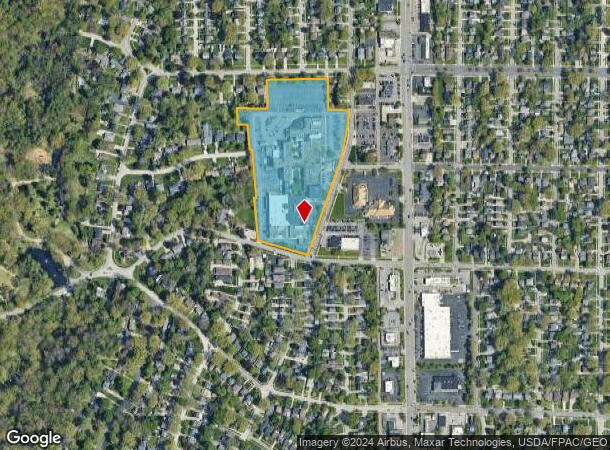  1900 23Rd St, Cuyahoga Falls, OH Parcel Map