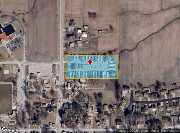  314 N Jefferson St, Millstadt, IL Parcel Map