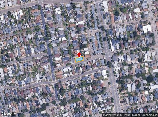 3053 Dohr St, Berkeley, CA Parcel Map