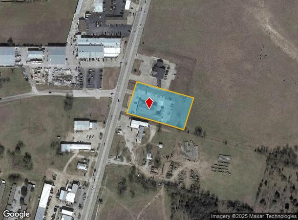  1401 S 3Rd St, Mabank, TX Parcel Map