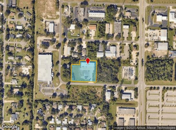 2165 Franklin Dr Ne, Palm Bay, FL Parcel Map