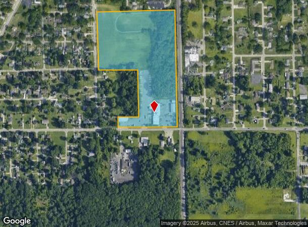  36540 Grant St, Romulus, MI Parcel Map