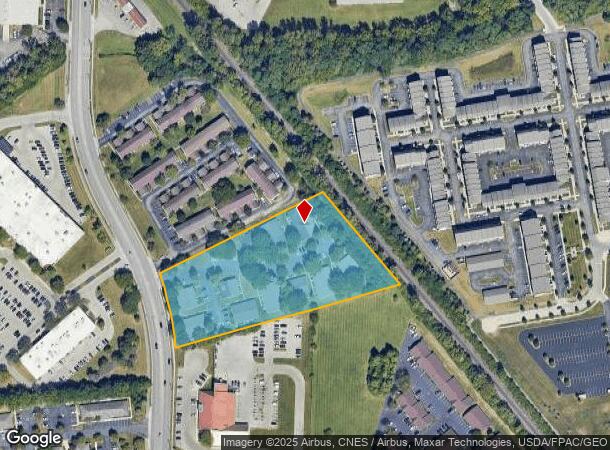 4070 Leap Rd, Hilliard, OH Parcel Map