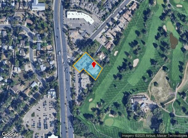 3225 Templeton Gap Rd, Colorado Springs, CO Parcel Map