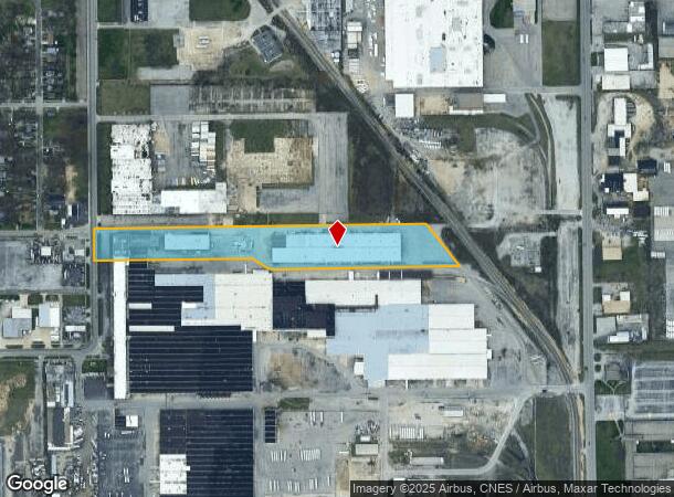  2425 S Coliseum Blvd, Fort Wayne, IN Parcel Map