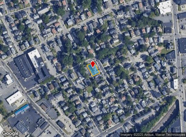  104 Clay St, Central Falls, RI Parcel Map