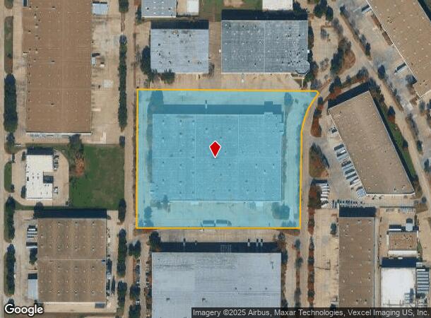 2800 112Th St, Grand Prairie, TX Parcel Map