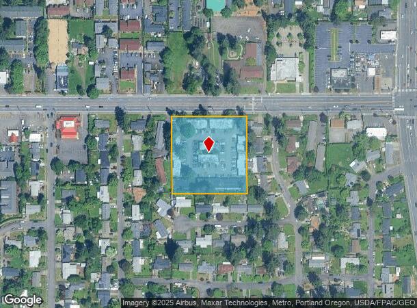 17800 Se Stark St, Portland, OR Parcel Map