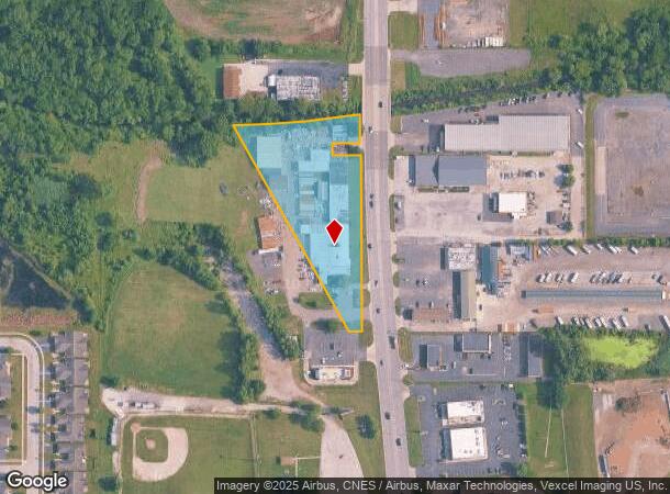  1503 N Main St, Crown Point, IN Parcel Map
