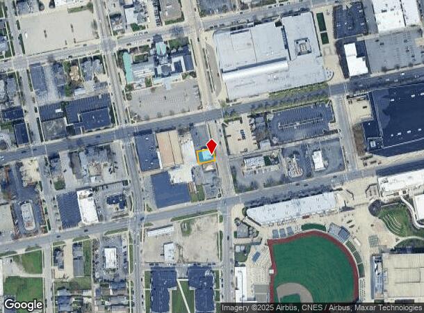 1014 Ewing St, Fort Wayne, IN Parcel Map