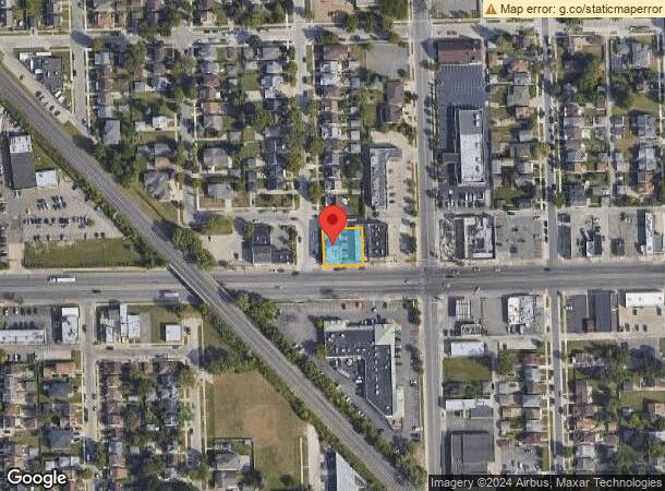  14650 W Warren Ave, Dearborn, MI Parcel Map