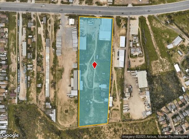  5717 E Saunders St, Laredo, TX Parcel Map