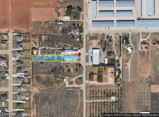 13412 Frankford Ave, Lubbock, TX Parcel Map