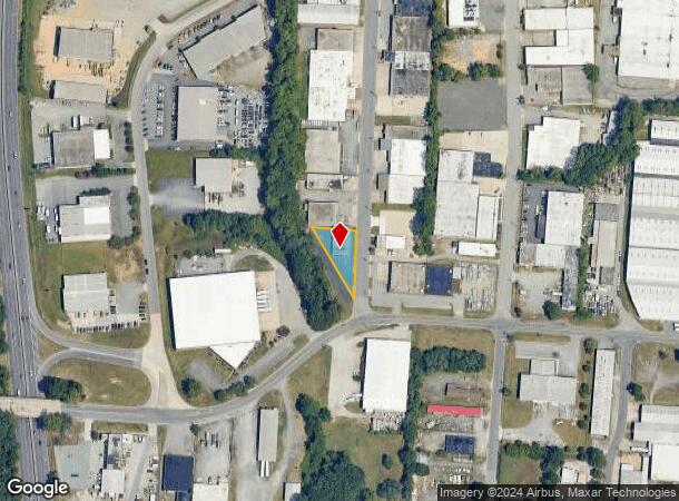  807 Huffman St, Greensboro, NC Parcel Map