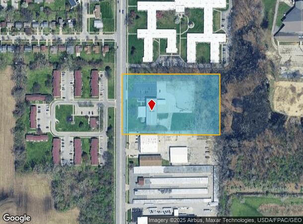 404 N Byrne Rd, Toledo, OH Parcel Map
