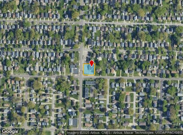  1825 13Th St Sw, Akron, OH Parcel Map