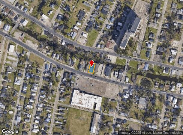  7477 Main St, Houma, LA Parcel Map