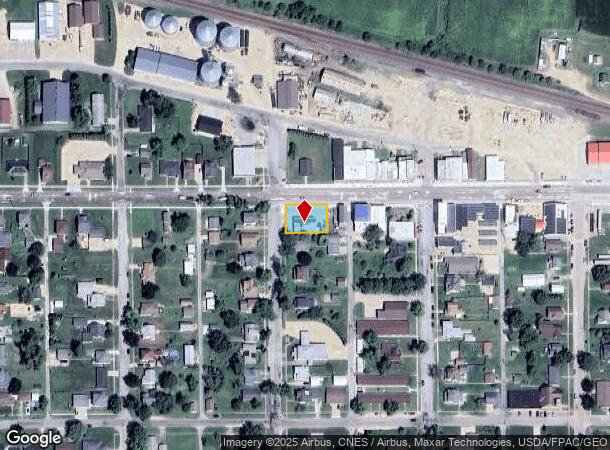 502 Lombard St, Clarence, IA Parcel Map