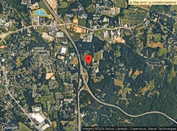  47 Hill Dr, Flat Rock, NC Parcel Map