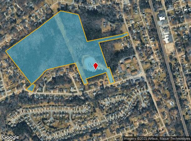 156 S Briarcliff Dr, Kannapolis, NC Parcel Map