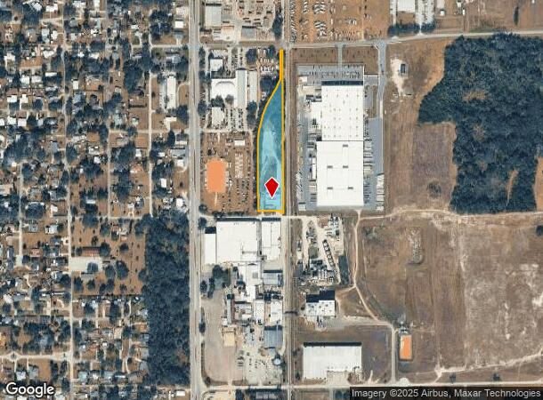 1605 E Mann Rd, Bartow, FL Parcel Map