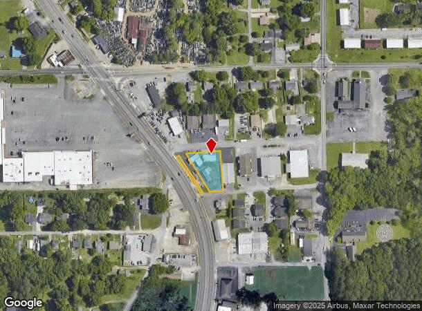 1873 Lafayette Rd, Fort Oglethorpe, GA Parcel Map