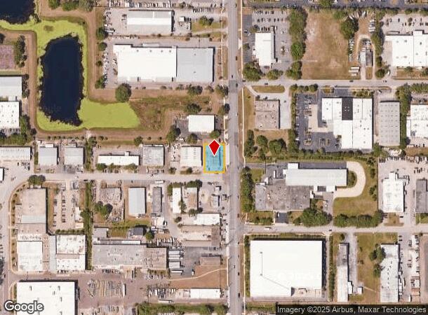  1798 N Hercules Ave, Clearwater, FL Parcel Map