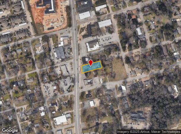  1404 N Frazier St, Conroe, TX Parcel Map