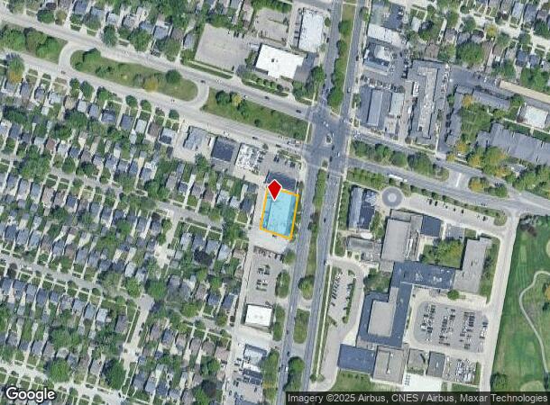  20641 Mack Ave, Grosse Pointe Woods, MI Parcel Map