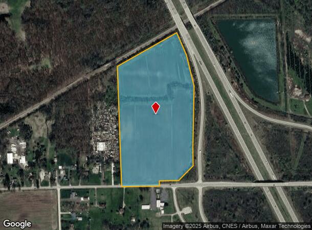 Carleton Rockwood Rd, Carleton, MI Parcel Map