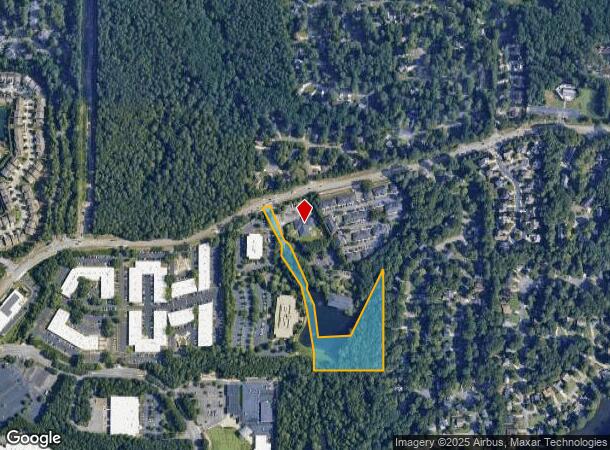  1835 Old Alabama Rd, Roswell, GA Parcel Map