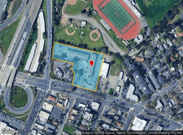  1581 Concord Ave, Concord, CA Parcel Map