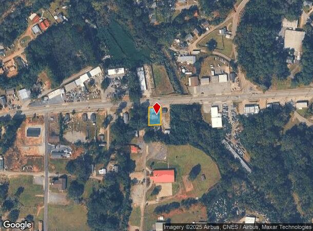  1821 W Whitner St, Anderson, SC Parcel Map