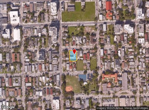 750 Sw 2Nd St, Miami, FL Parcel Map
