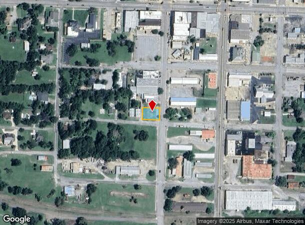 201 N Main St, Bonham, TX Parcel Map