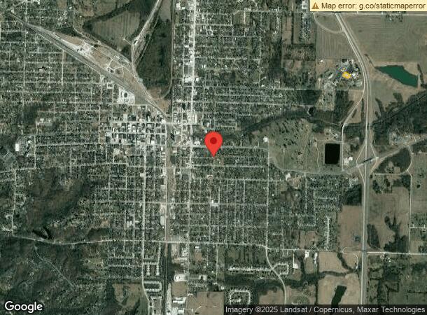  1513 Union Ave, Moberly, MO Parcel Map