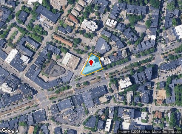  1278 Beacon St, Brookline, MA Parcel Map