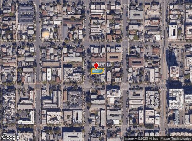  718 Chestnut Ave, Long Beach, CA Parcel Map