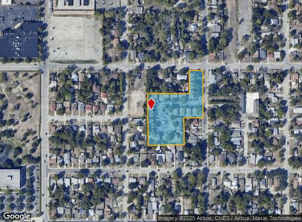  1002 Grosvenor St, San Antonio, TX Parcel Map