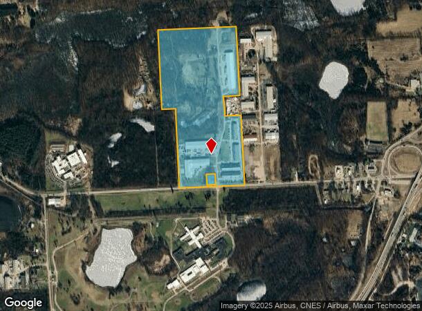  10760 Hi Tech Dr, Whitmore Lake, MI Parcel Map