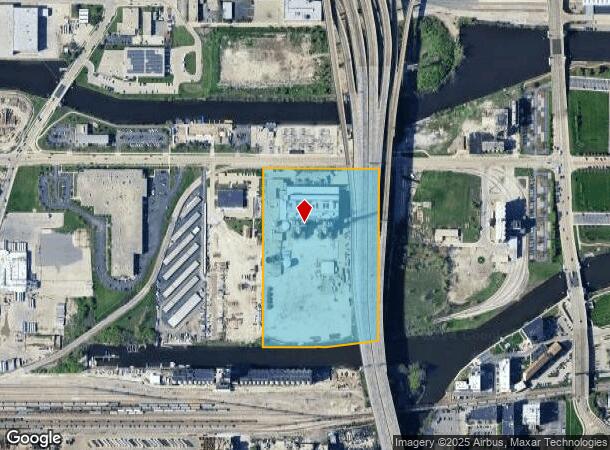  1019 W Canal St, Milwaukee, WI Parcel Map