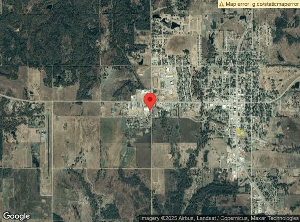  522 N Jim Thorpe Blvd, Prague, OK Parcel Map