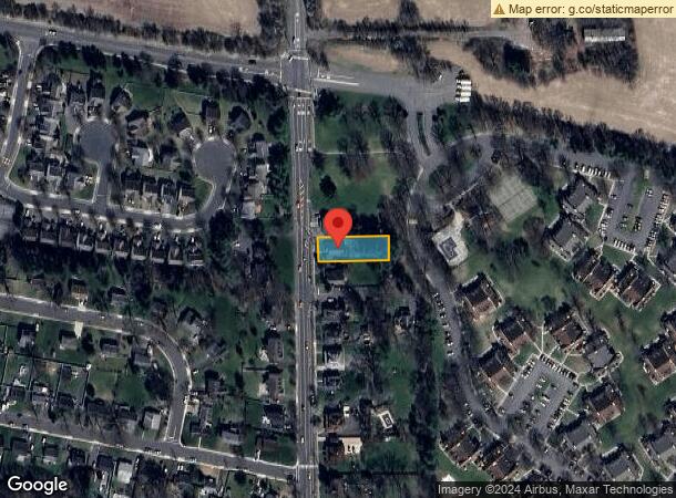  605 N Main St, Hightstown, NJ Parcel Map