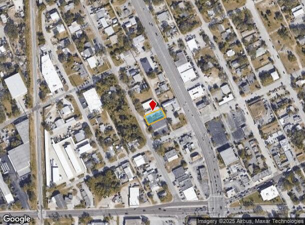  1465 Cypress Ave, Melbourne, FL Parcel Map