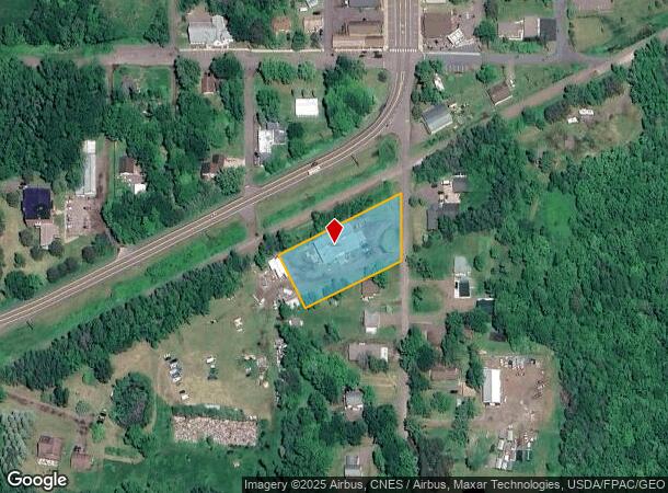 205 S Main St, Wahkon, MN Parcel Map