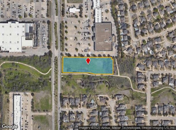  2105 Rufe Snow Dr, Keller, TX Parcel Map