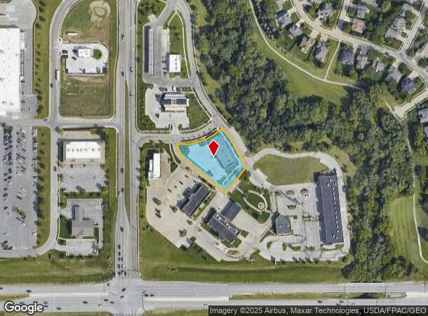  3838 N 167Th Ct, Omaha, NE Parcel Map